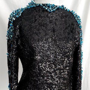1960s Vintage Cardel sequined sweater